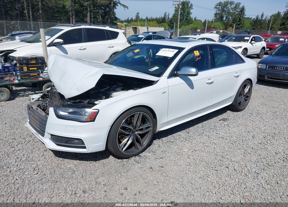 2016 AUDI S4 3.0T PREMIUM PLUS VIN: WAUBGAFL2GA010543