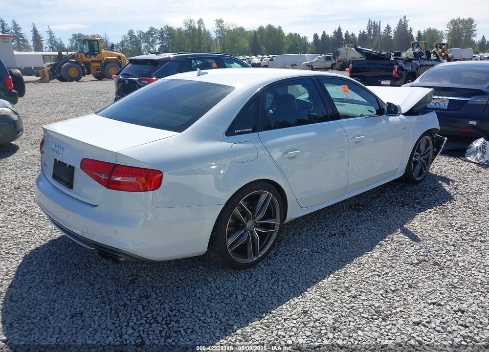 2016 AUDI S4 3.0T PREMIUM PLUS VIN: WAUBGAFL2GA010543