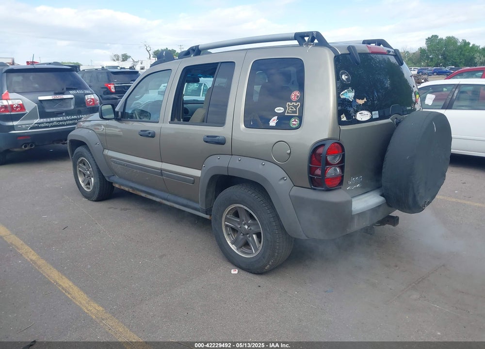 2005 JEEP LIBERTY RENEGADE VIN: 1J4GL38K35W704656