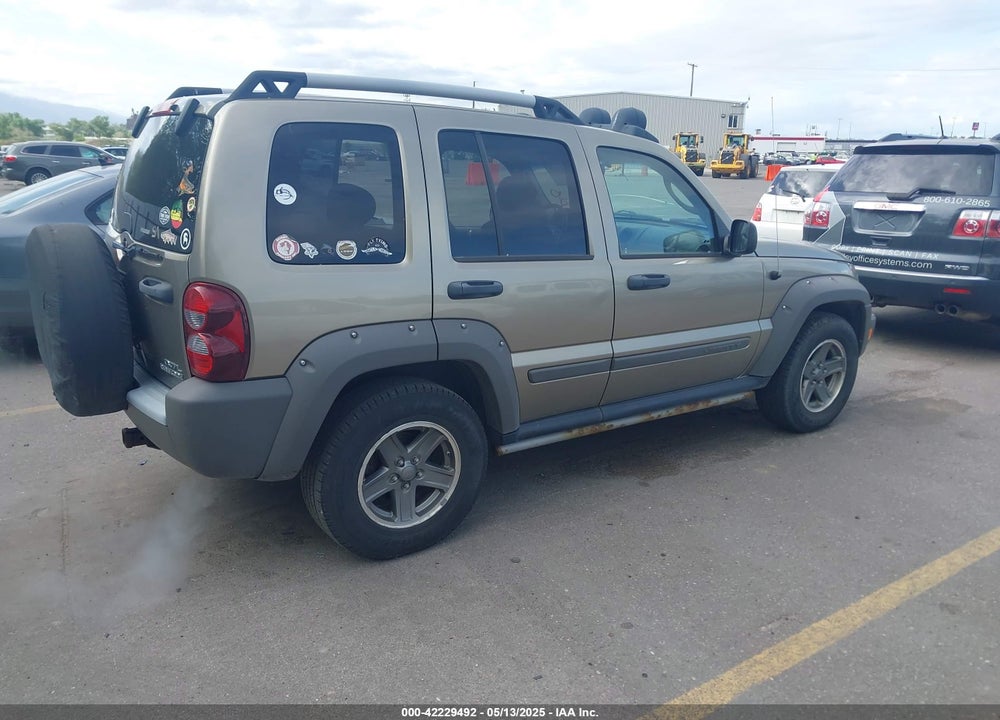 2005 JEEP LIBERTY RENEGADE VIN: 1J4GL38K35W704656