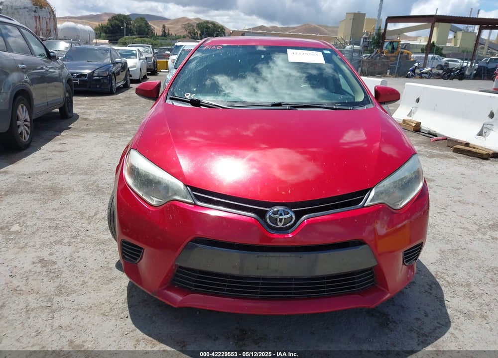 2016 TOYOTA COROLLA VIN: 5YFBURHE0GP396254
