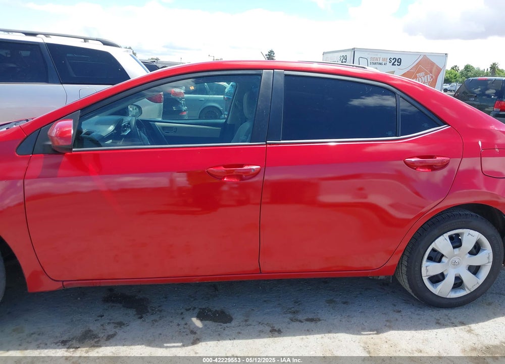 2016 TOYOTA COROLLA VIN: 5YFBURHE0GP396254