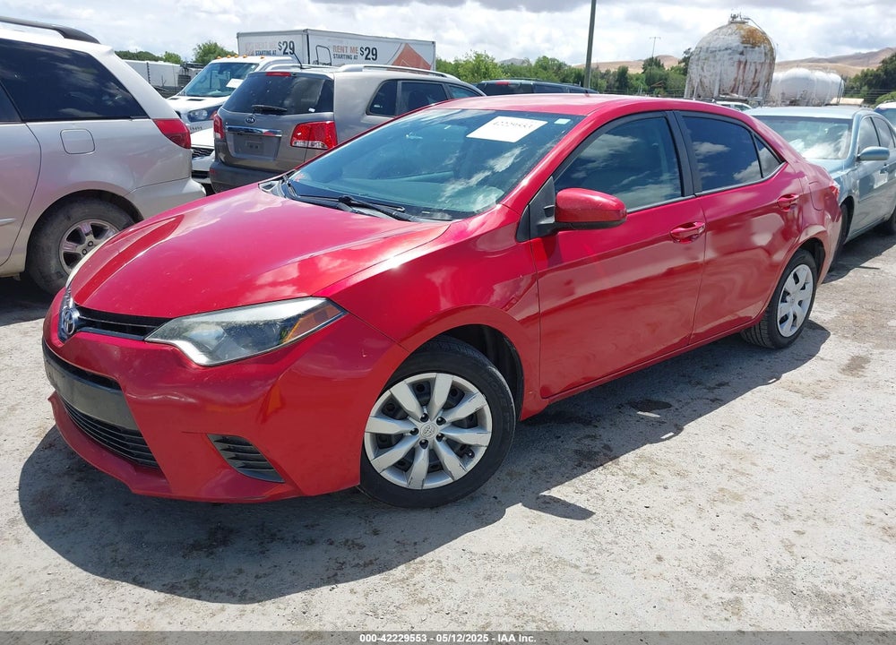2016 TOYOTA COROLLA VIN: 5YFBURHE0GP396254