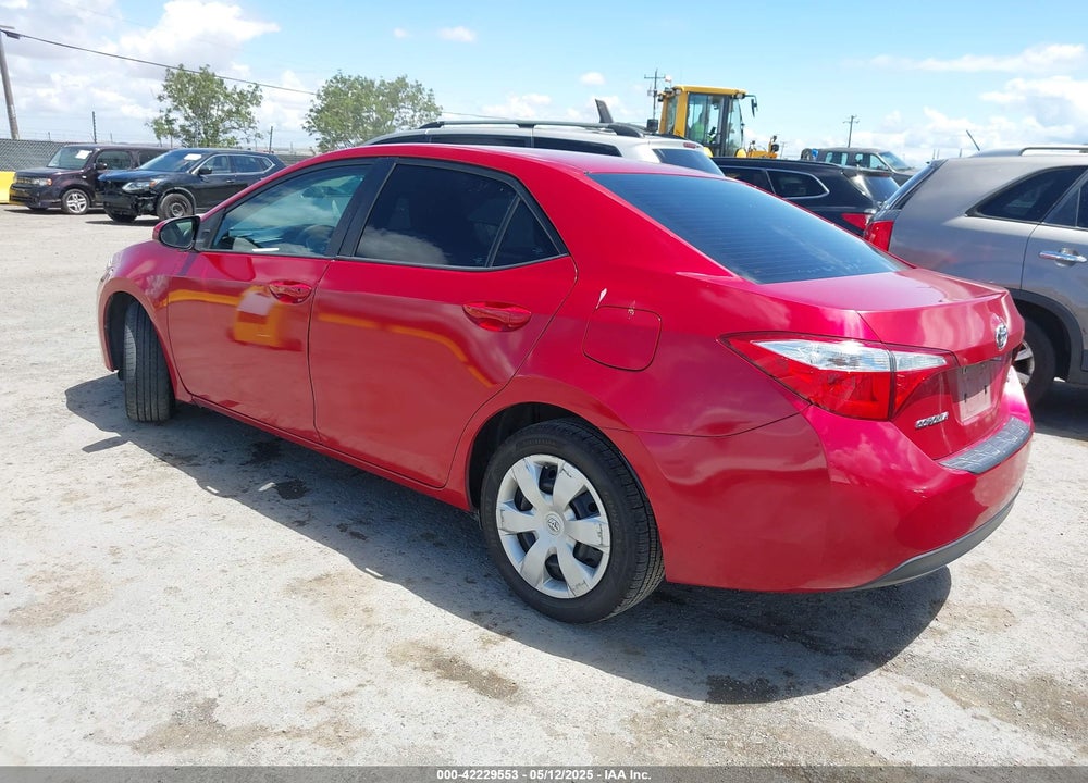 2016 TOYOTA COROLLA VIN: 5YFBURHE0GP396254