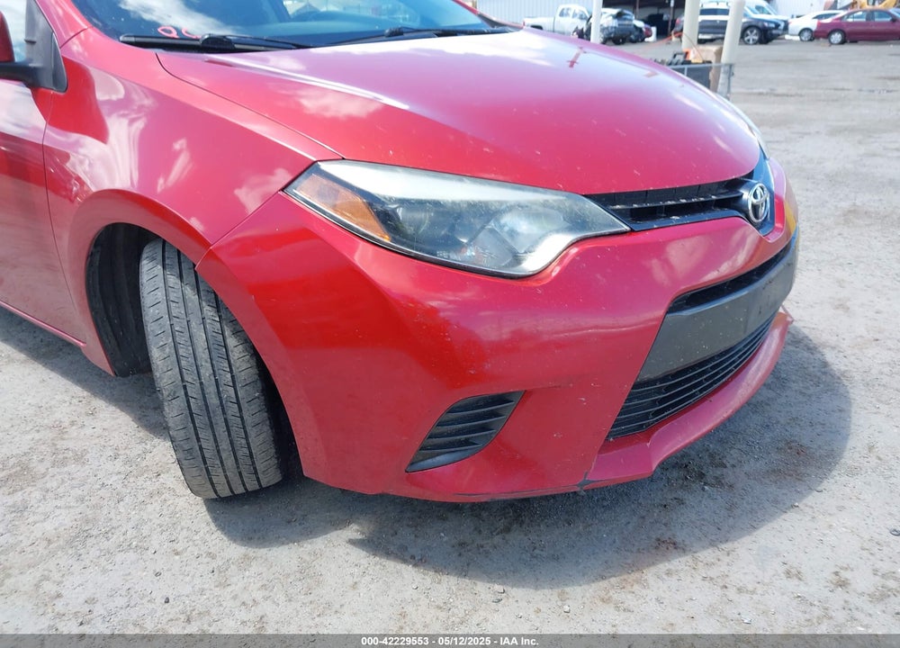 2016 TOYOTA COROLLA VIN: 5YFBURHE0GP396254