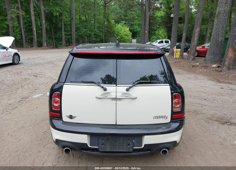 2012 MINI COOPER S CLUBMAN VIN: WMWZG3C52CTY37473