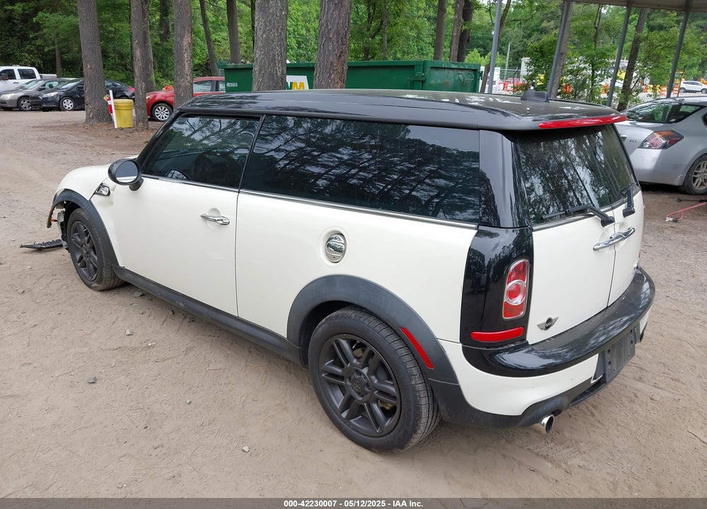 2012 MINI COOPER S CLUBMAN VIN: WMWZG3C52CTY37473