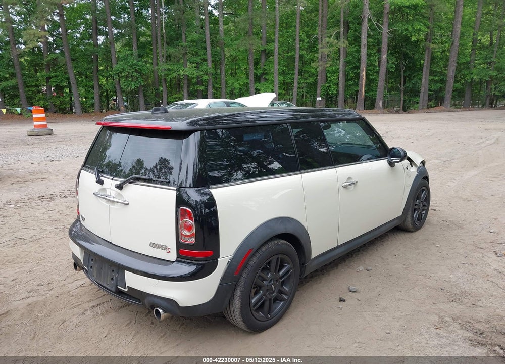 2012 MINI COOPER S CLUBMAN VIN: WMWZG3C52CTY37473