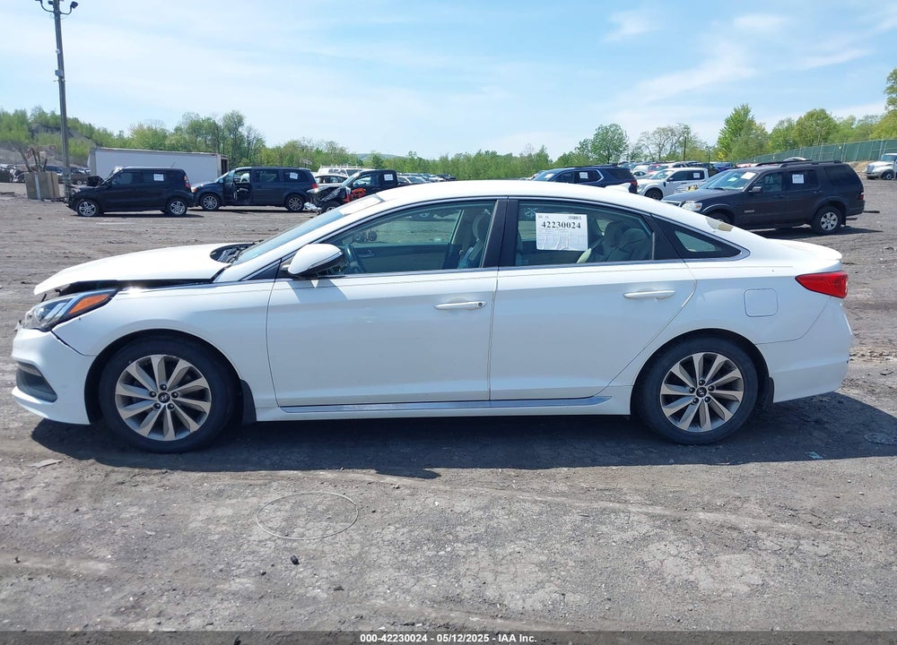 2016 HYUNDAI SONATA VIN: 5NPE34AF7GH392737