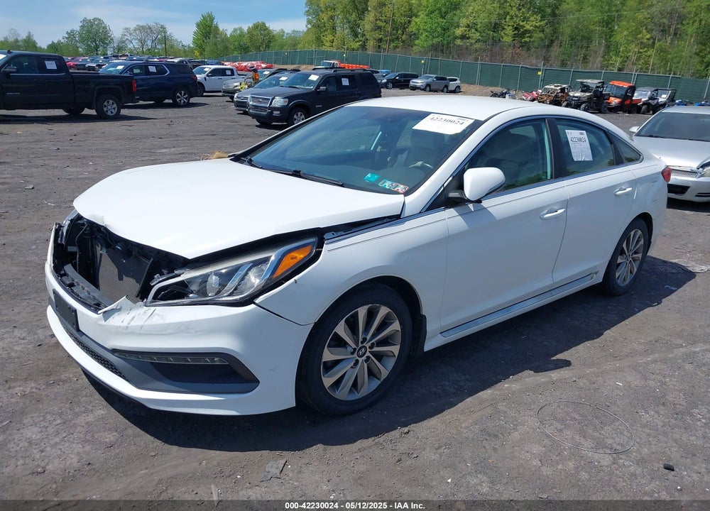 2016 HYUNDAI SONATA VIN: 5NPE34AF7GH392737