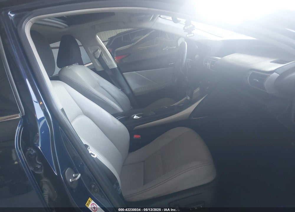 2015 LEXUS IS 250 VIN: JTHBF1D2XF5063481
