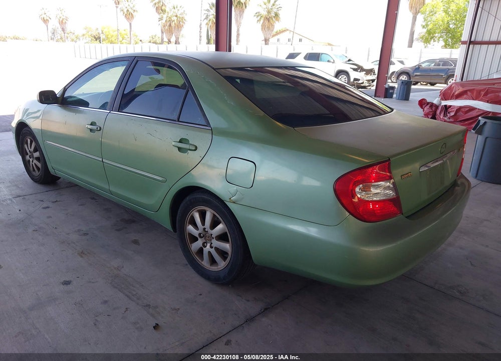 2002 TOYOTA CAMRY VIN: 4T1BE30K02U096796