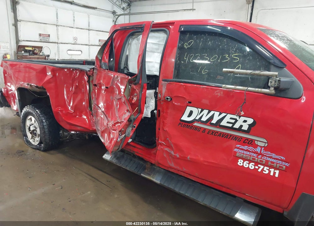 2016 CHEVROLET SILVERADO VIN: 1GC2KUEG5GZ276843