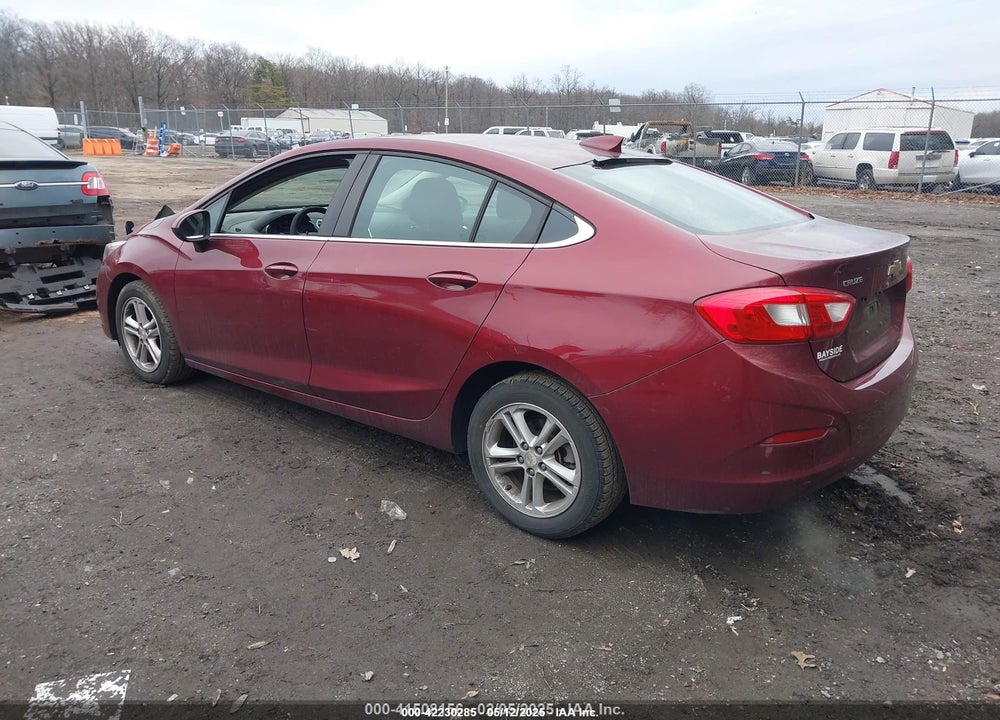 2016 CHEVROLET CRUZE LT AUTO VIN: 1G1BE5SM9G7241511