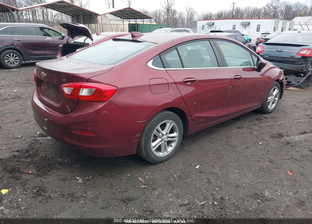 2016 CHEVROLET CRUZE LT AUTO VIN: 1G1BE5SM9G7241511