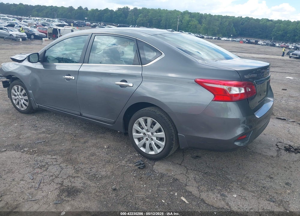 2017 NISSAN SENTRA SV VIN: 3N1AB7APXHL647056