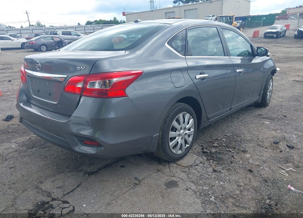 2017 NISSAN SENTRA SV VIN: 3N1AB7APXHL647056