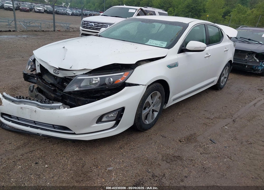 2015 KIA OPTIMA HYBRID VIN: KNAGM4AD2F5083676