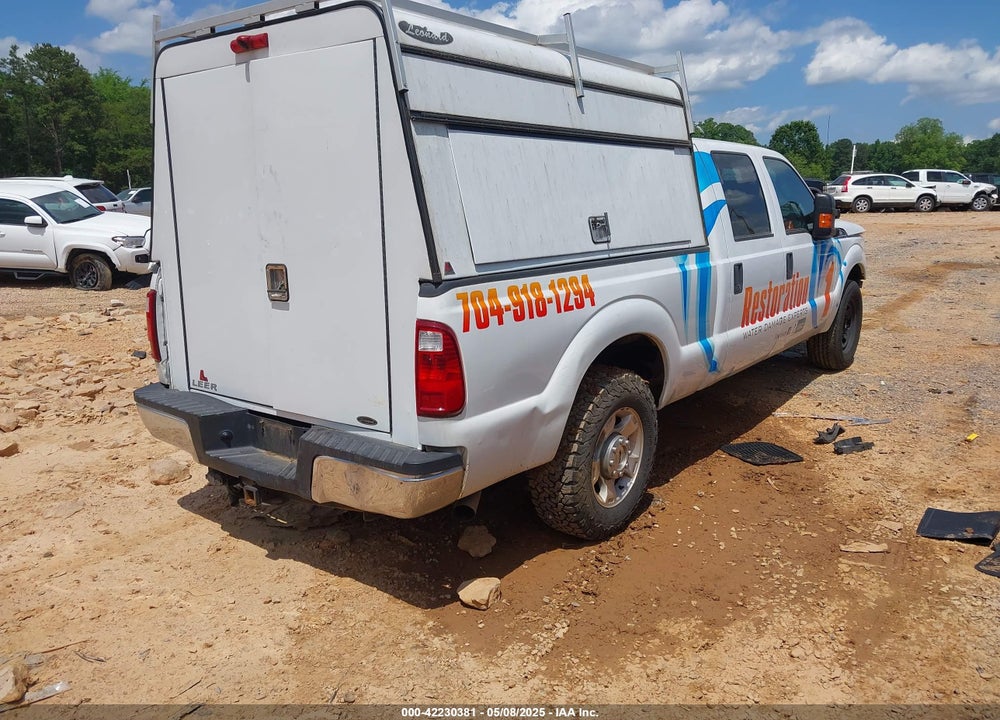 2016 FORD F-250 VIN: 1FT7W2A69GEC16213