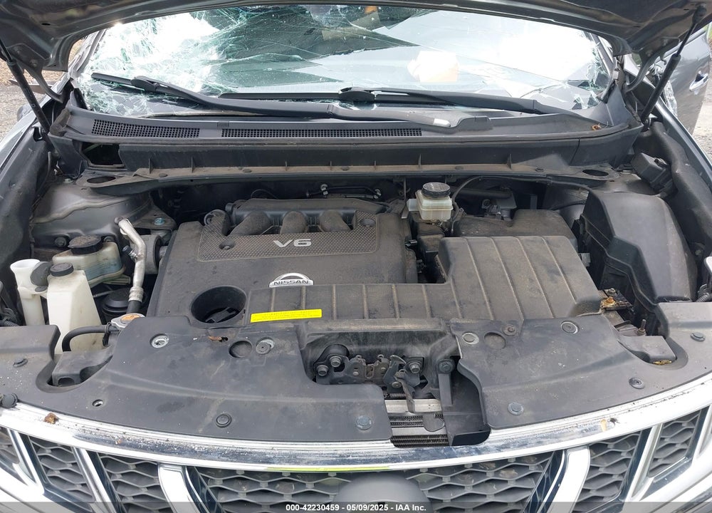 2013 NISSAN MURANO VIN: JN8AZ1MW3DW309922