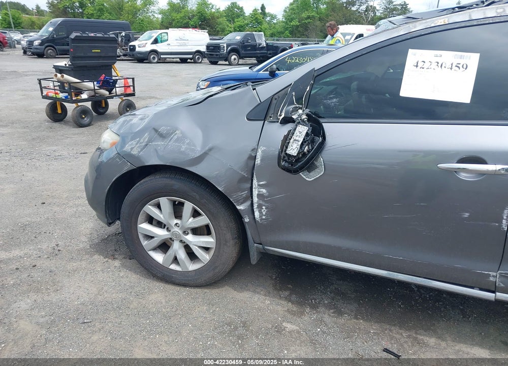 2013 NISSAN MURANO VIN: JN8AZ1MW3DW309922