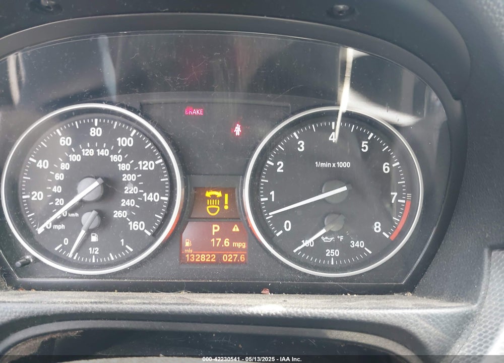 2011 BMW 3 SERIES VIN: WBADW3C52BE540378