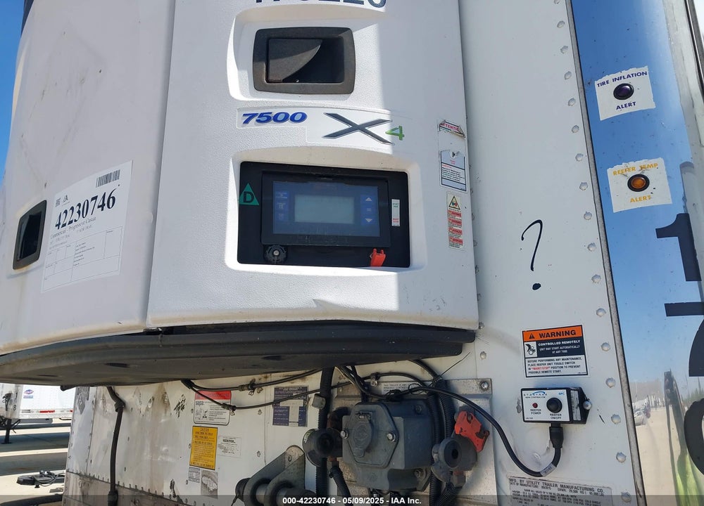 2017 UTILITY TRAILER MFG 48' REEFER SEMI TRAILER VIN: 1UYVS2535HM616121