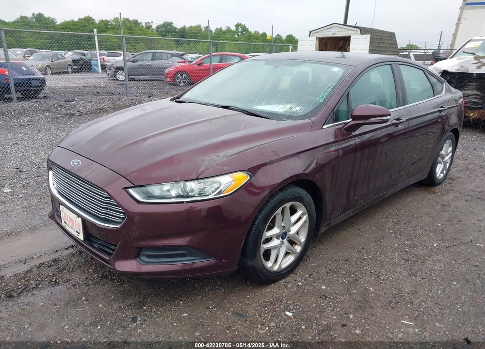 2013 FORD FUSION SE VIN: 3FA6P0HR6DR316703