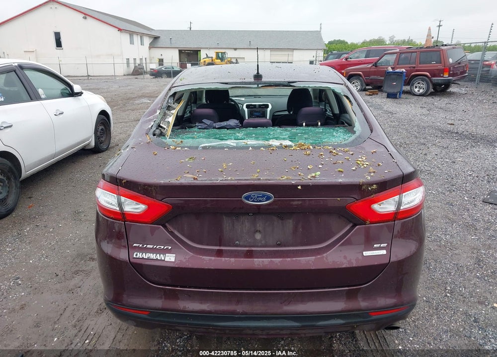 2013 FORD FUSION SE VIN: 3FA6P0HR6DR316703