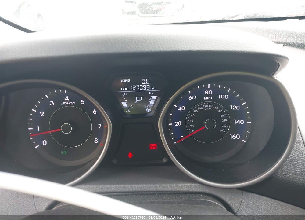 2013 HYUNDAI ELANTRA GLS VIN: 5NPDH4AE2DH269394