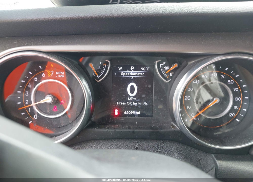 2019 JEEP WRANGLER UNLIMITED VIN: 1C4HJXDG5KW577364