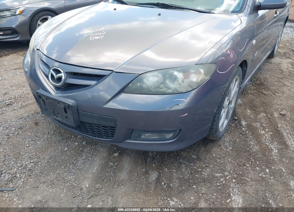 2007 MAZDA 3 S GRAND TOURING VIN: JM1BK324371760528