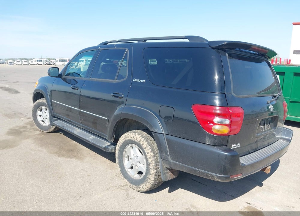 2002 TOYOTA SEQUOIA LIMITED V8 VIN: 5TDBT48A12S087265