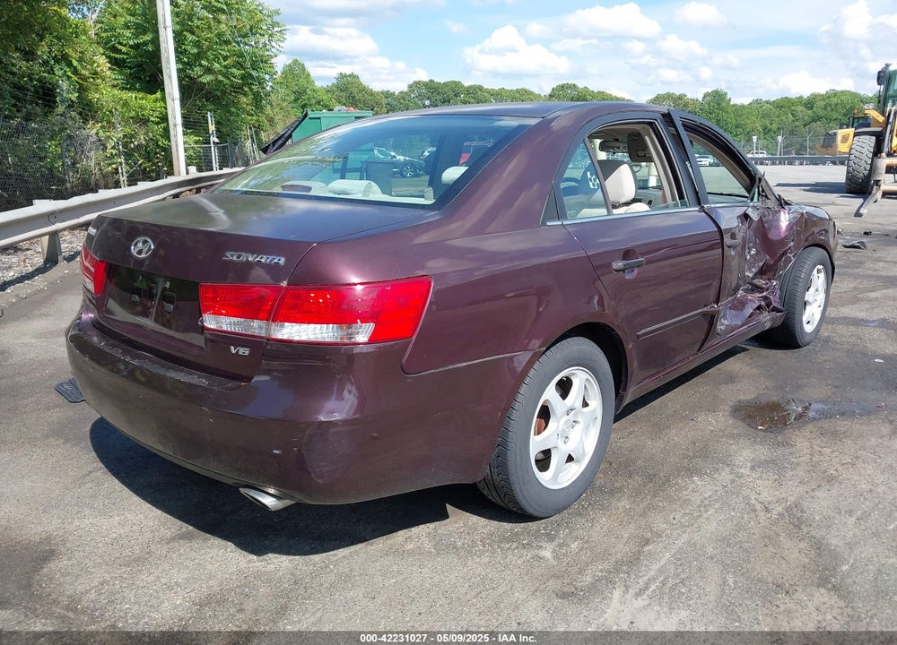 2006 HYUNDAI SONATA GLS V6/LX V6 VIN: 5NPEU46F06H124486