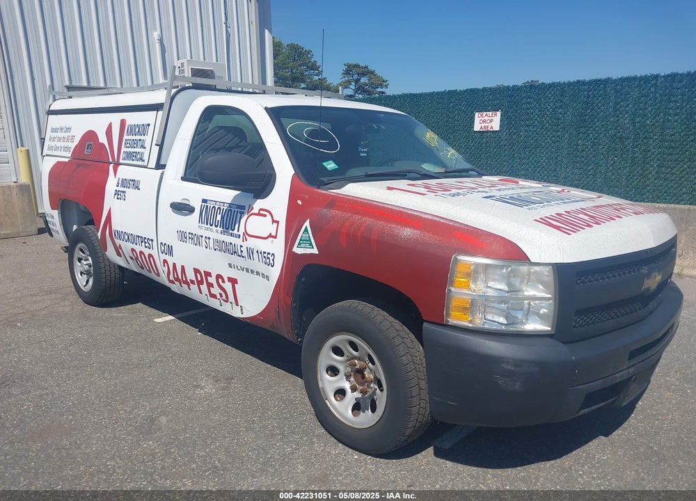 2011 CHEVROLET SILVERADO 1500 WORK TRUCK VIN: 1GCNCPEX9BZ383981