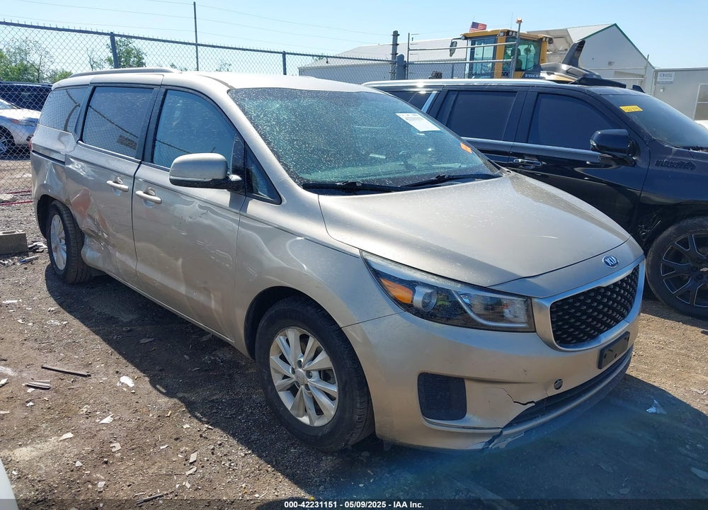2015 KIA SEDONA LX VIN: KNDMB5C1XF6069958