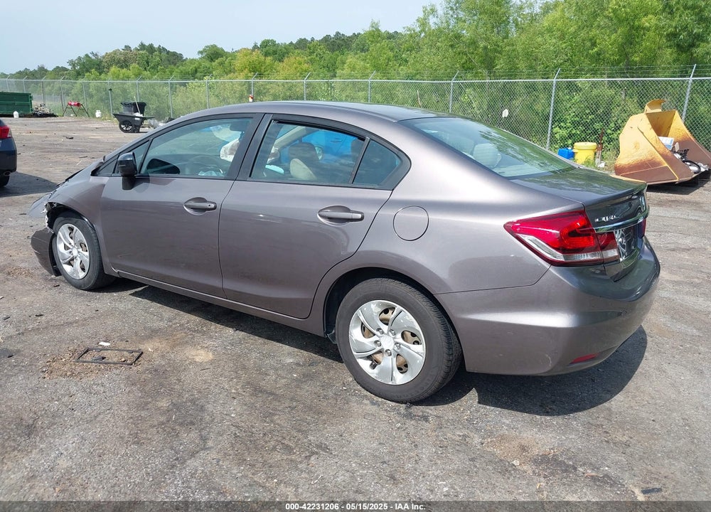 2015 HONDA CIVIC VIN: 19XFB2F51FE117248