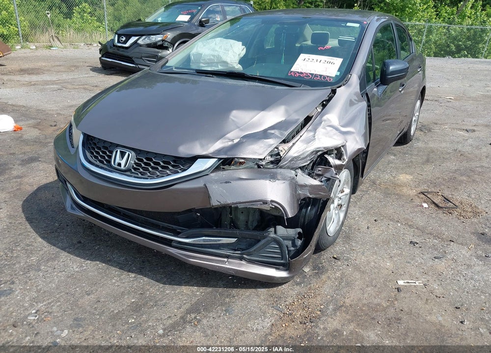 2015 HONDA CIVIC VIN: 19XFB2F51FE117248
