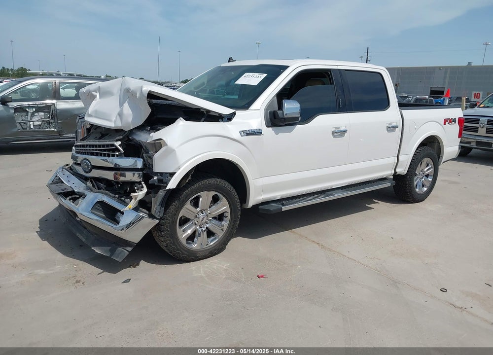 2019 FORD F-150 LARIAT VIN: 1FTEW1E42KKD71450