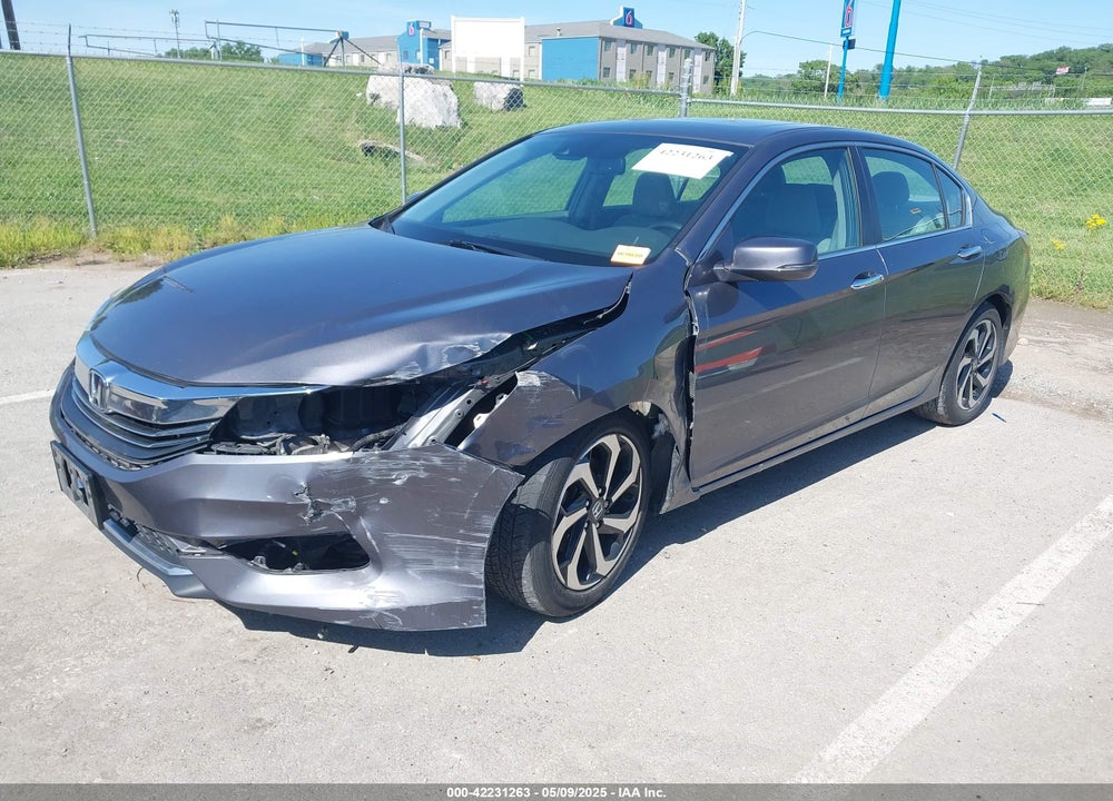 2016 HONDA ACCORD EX-L VIN: 1HGCR2F96GA221922