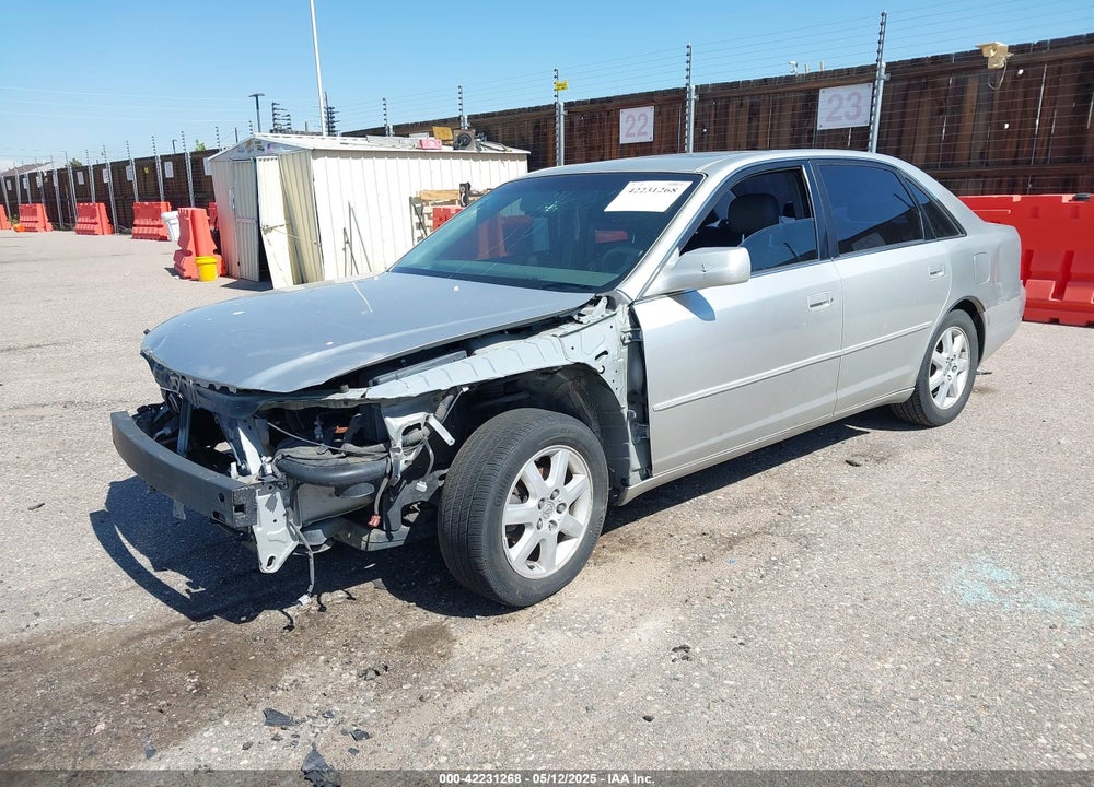 2000 TOYOTA AVALON VIN: 4T1BF28BXYU104231