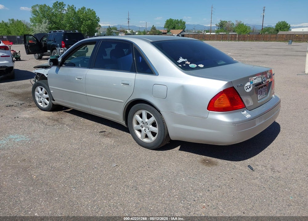 2000 TOYOTA AVALON VIN: 4T1BF28BXYU104231