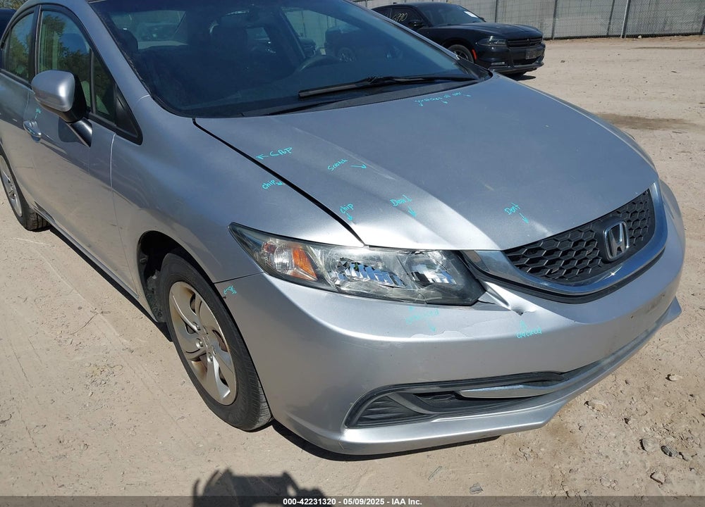2014 HONDA CIVIC VIN: 2HGFB2F52EH559895