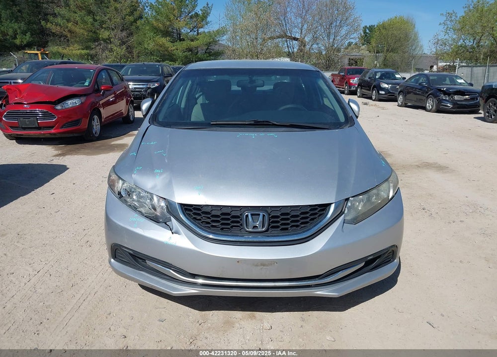 2014 HONDA CIVIC VIN: 2HGFB2F52EH559895