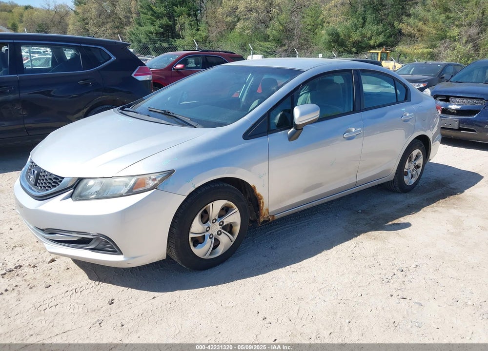 2014 HONDA CIVIC VIN: 2HGFB2F52EH559895