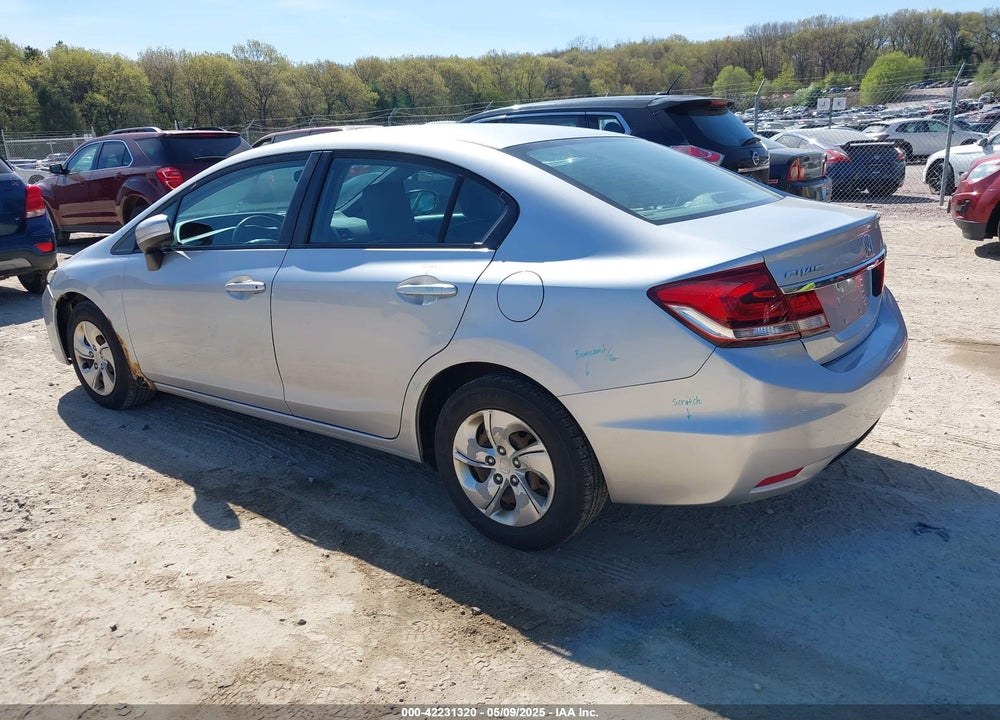 2014 HONDA CIVIC VIN: 2HGFB2F52EH559895