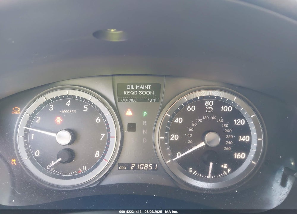 2007 LEXUS ES 350 VIN: JTHBJ46G772019496