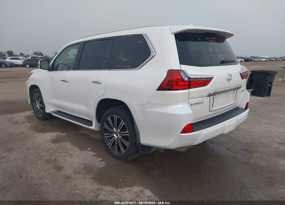 2021 LEXUS LX 570 THREE-ROW VIN: JTJDY7AX1M4333558