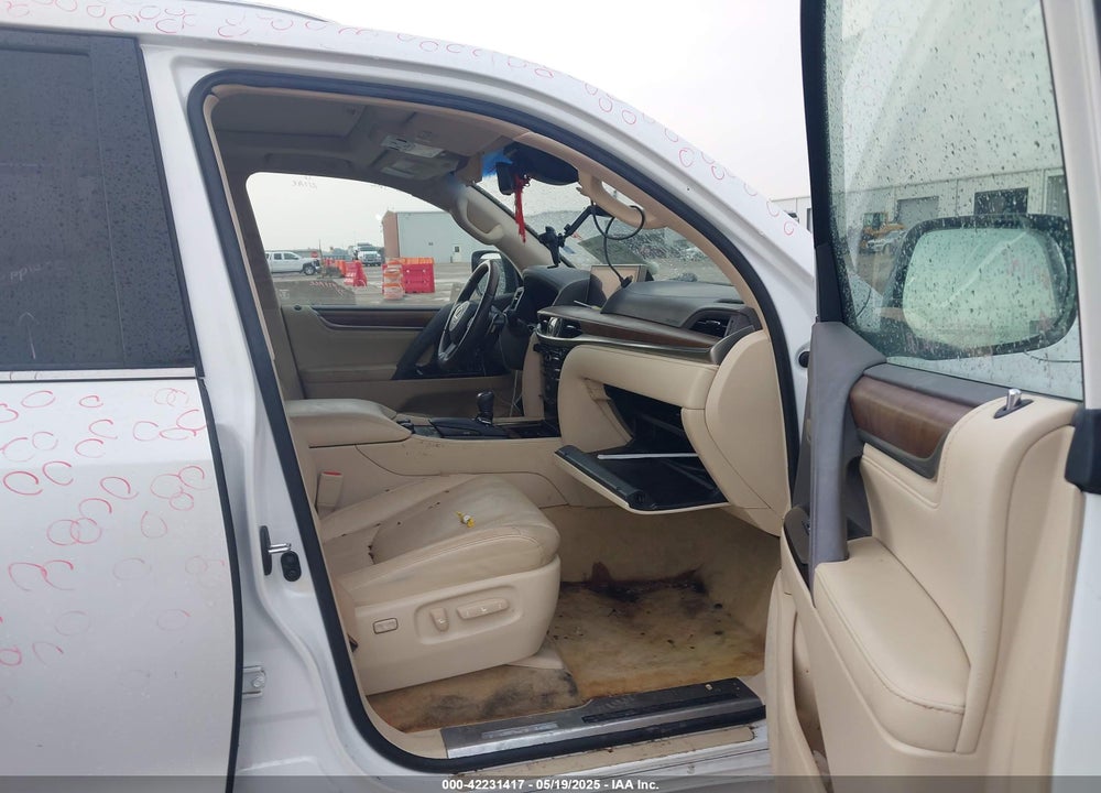 2021 LEXUS LX 570 THREE-ROW VIN: JTJDY7AX1M4333558