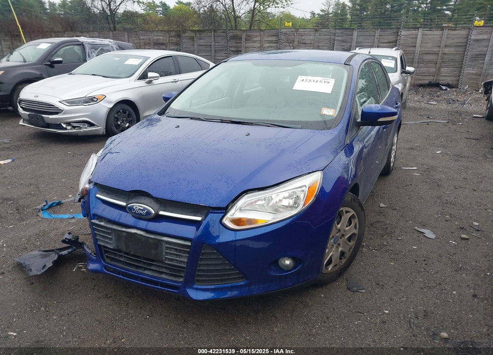 2012 FORD FOCUS VIN: 1FAHP3F23CL345654
